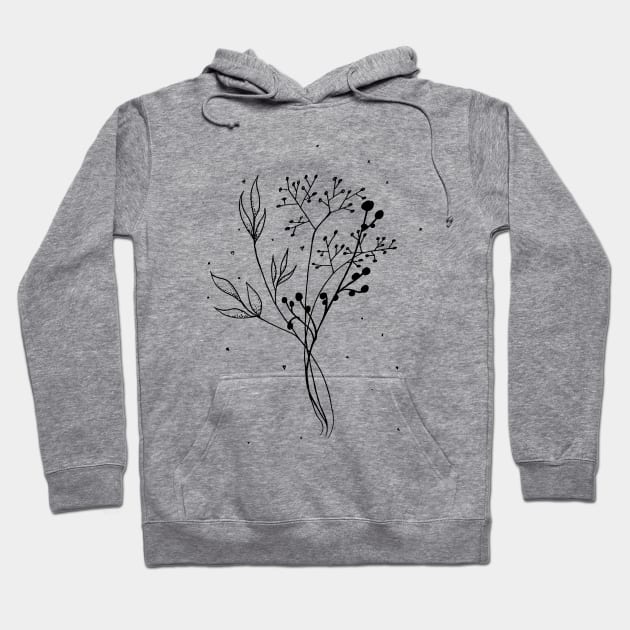 Flower bouquet Hoodie by Enami